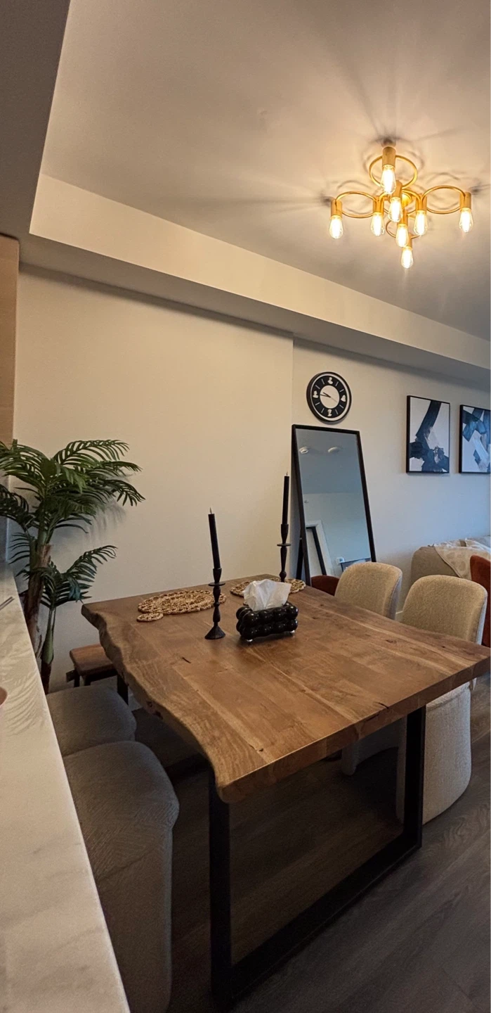 Dining Table with Bench and Chairs