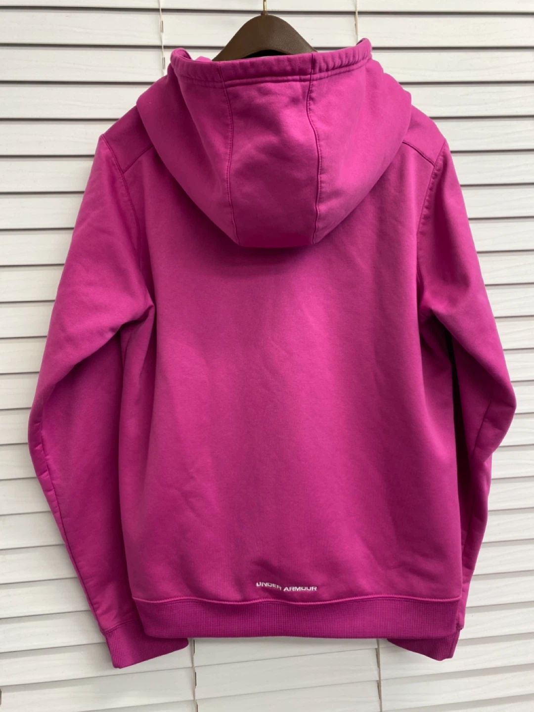 Under Armour Pink Full Zip Hoodie - XL - photo 4