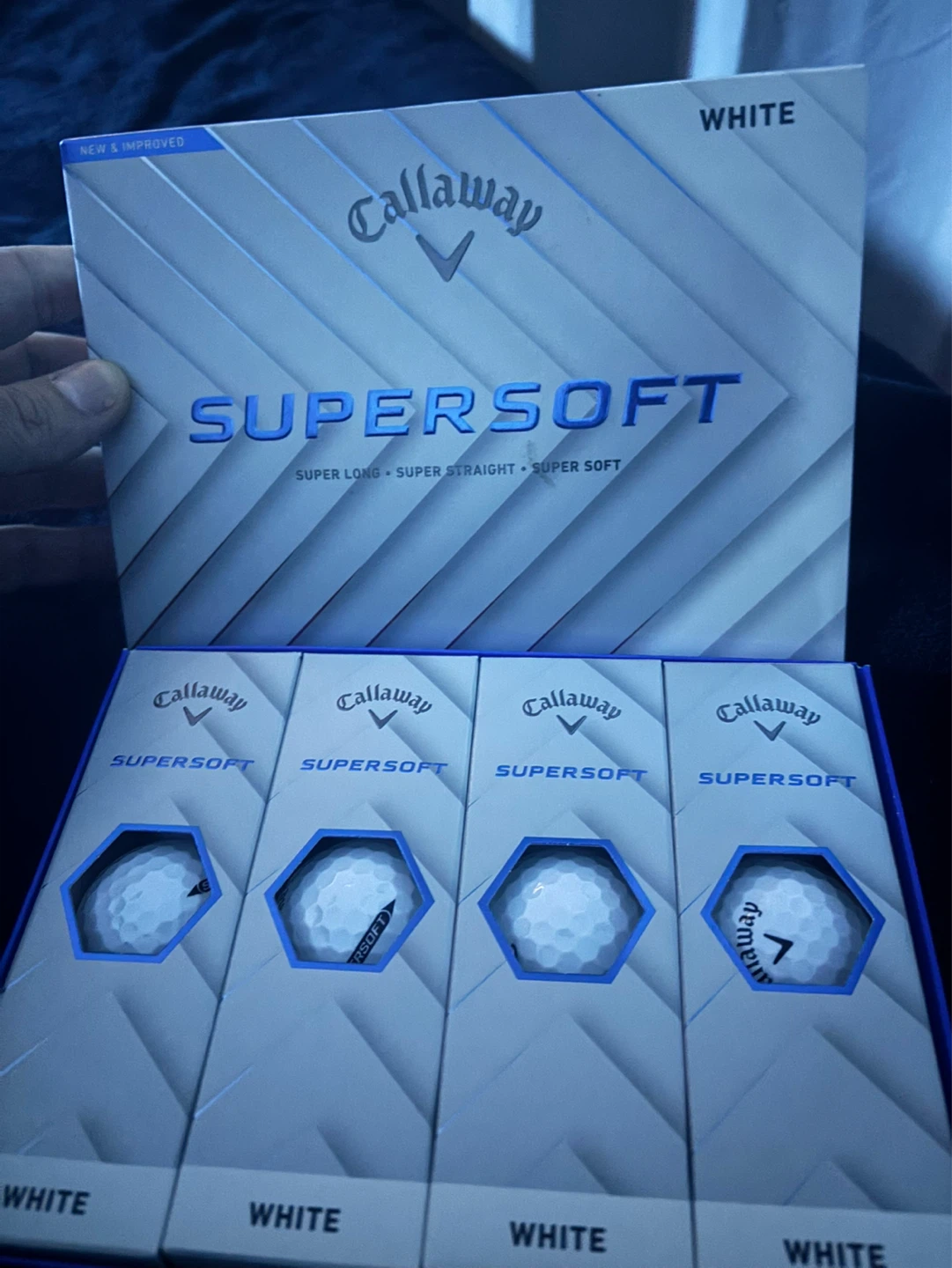 Titleist Velocity & Callaway Supersoft Golf Balls