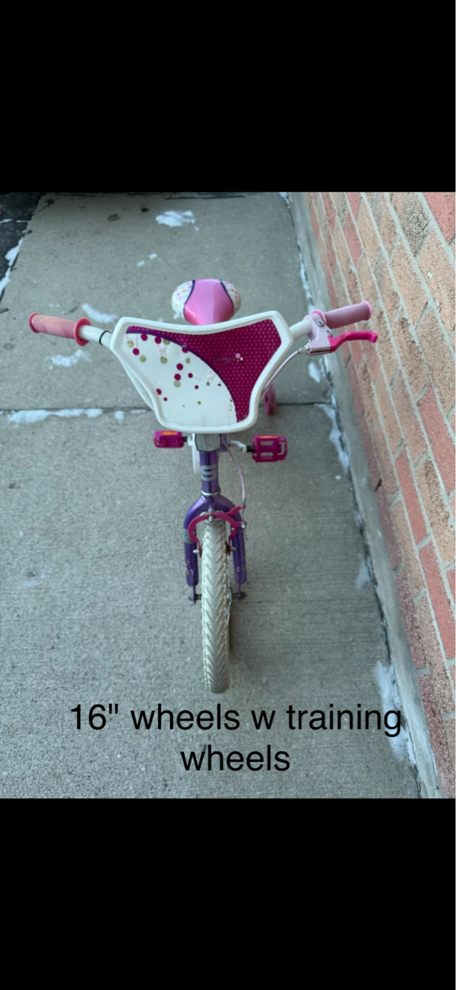Kids Bike with Training Wheels- 16 inch wheels - photo 3