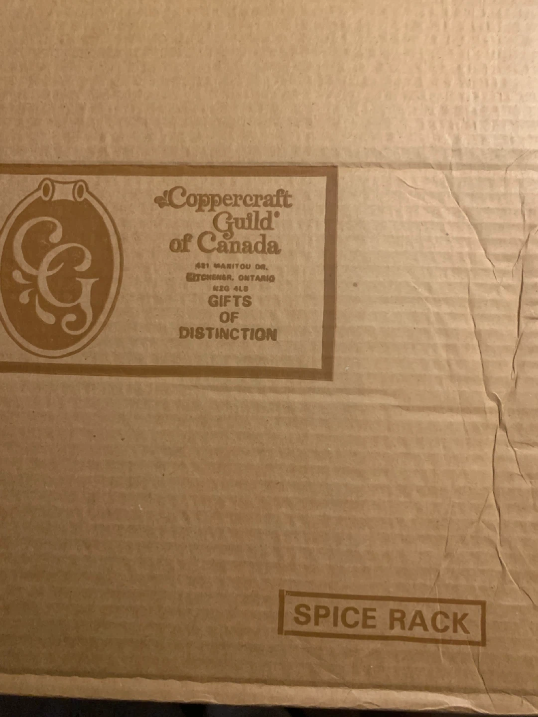 Vintage Coppercraft 3 tier spice rack from the 70’s brand new! - photo 4