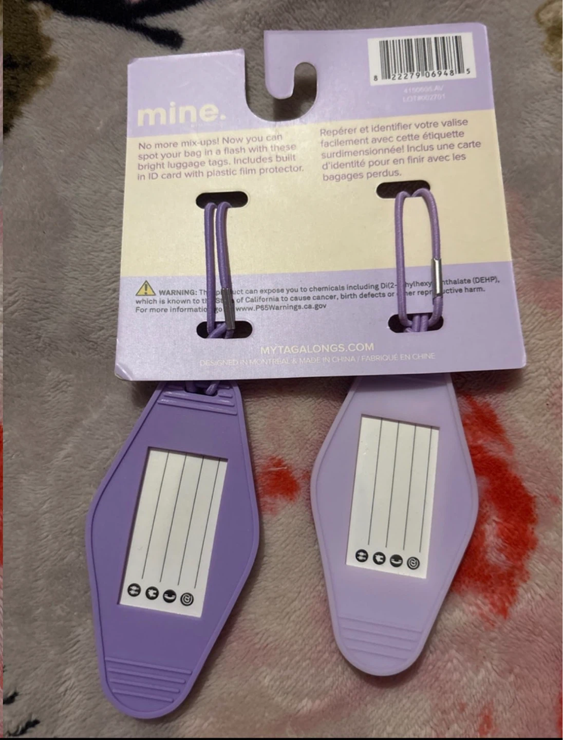 Brand New Mine MyTagalongs Luggage Tags - photo 2