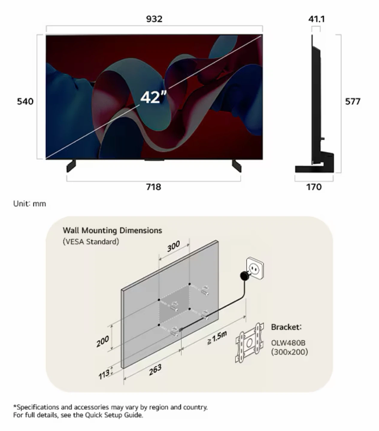 42 Inch LG OLED evo 4K Smart TV - photo 4