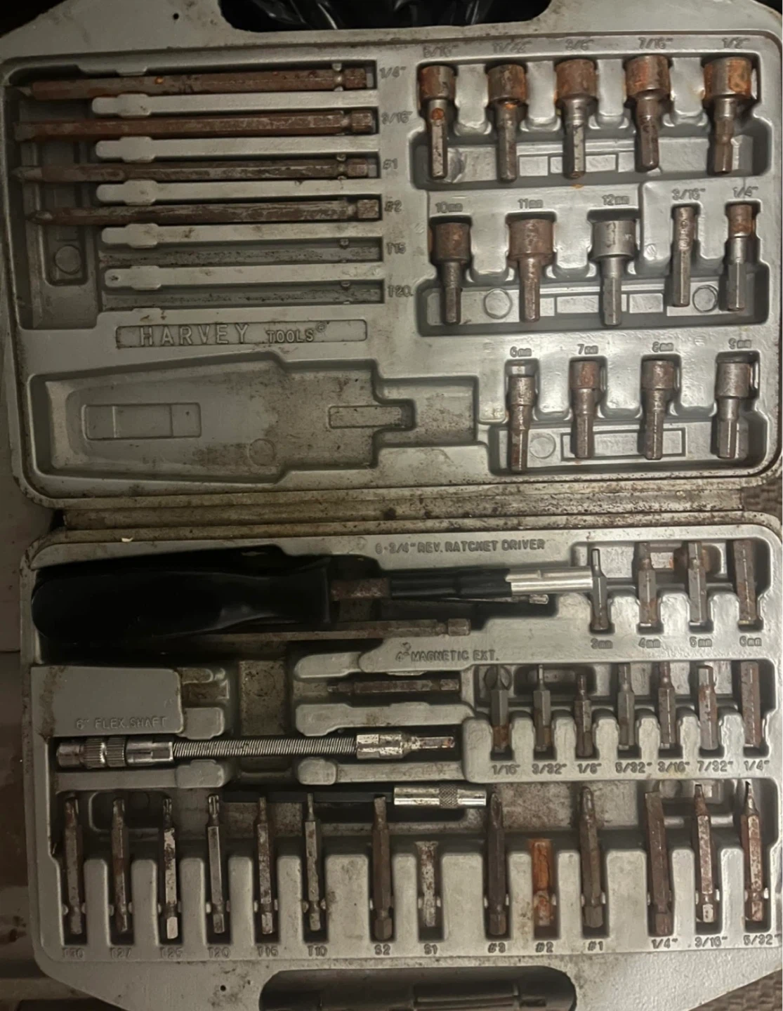 Harvey Tools Ratchet Screwdriver Set with Bits and Sockets - photo 4