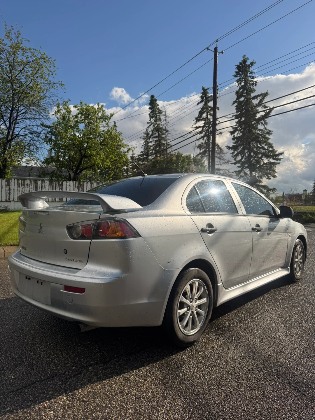 2011 Silver Mitsubishi Lancer - photo 4