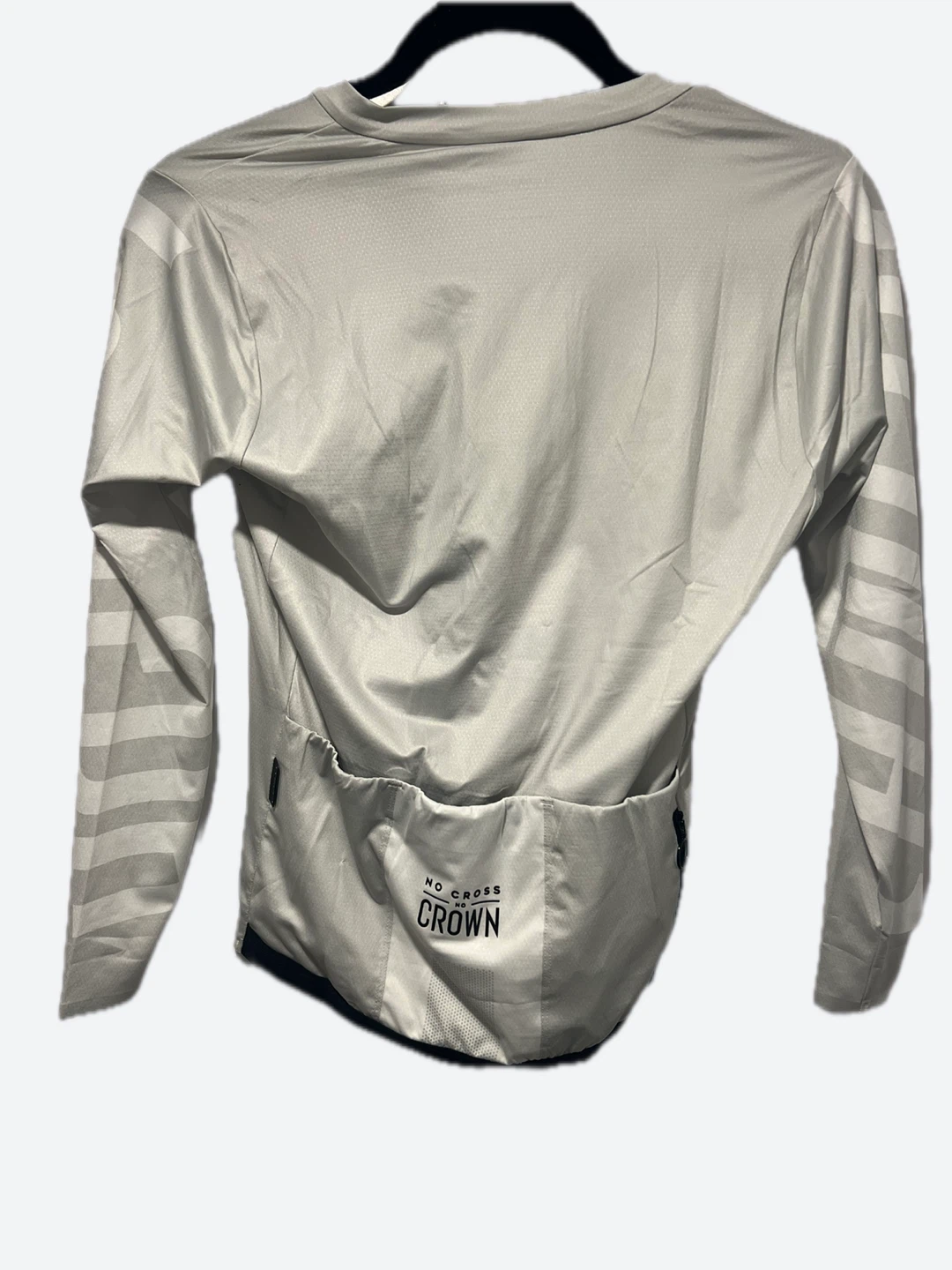 LAMEDA Long Sleeve Cycling Jersey - Grey - US/EU M - photo 3