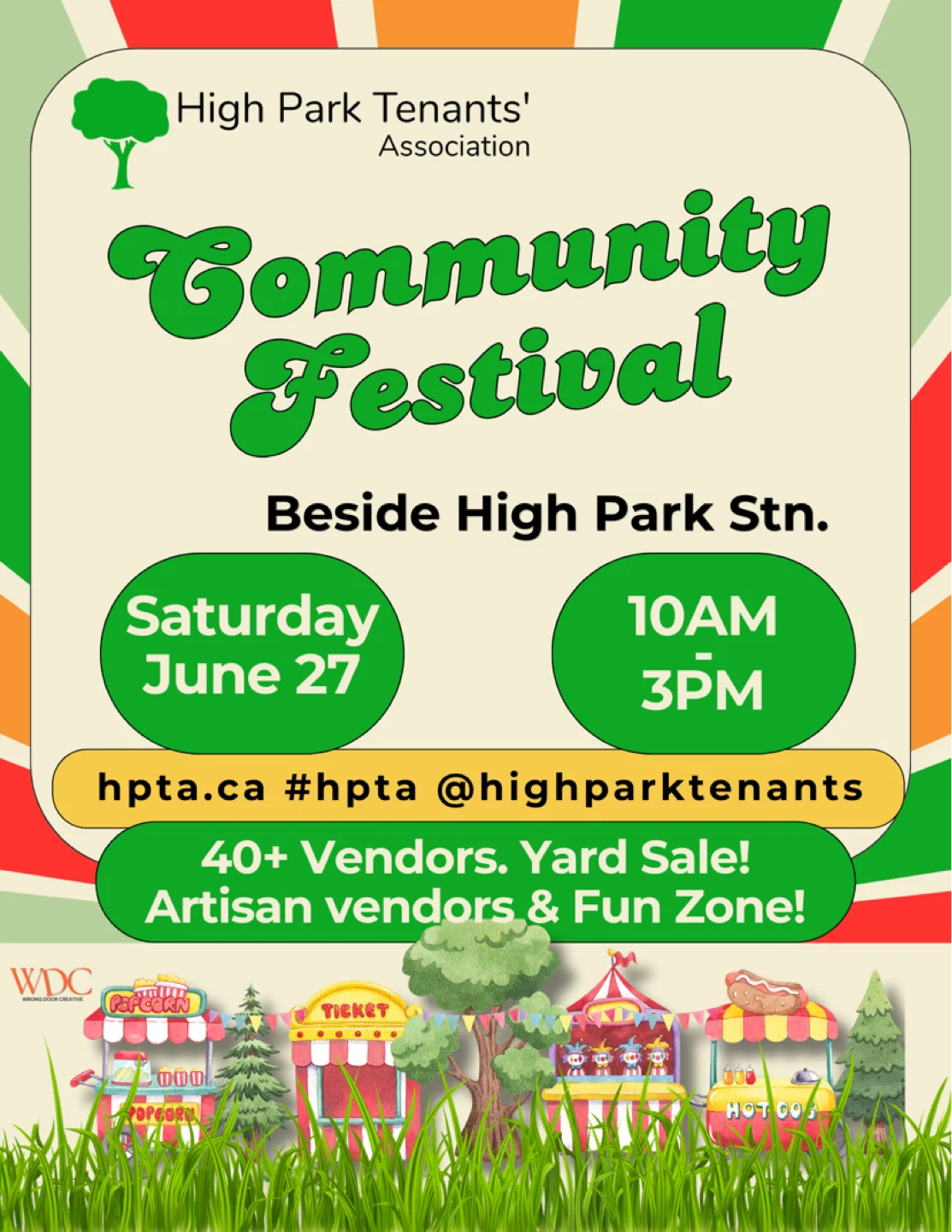 Community Festival hosted by High Park Tenants' Association