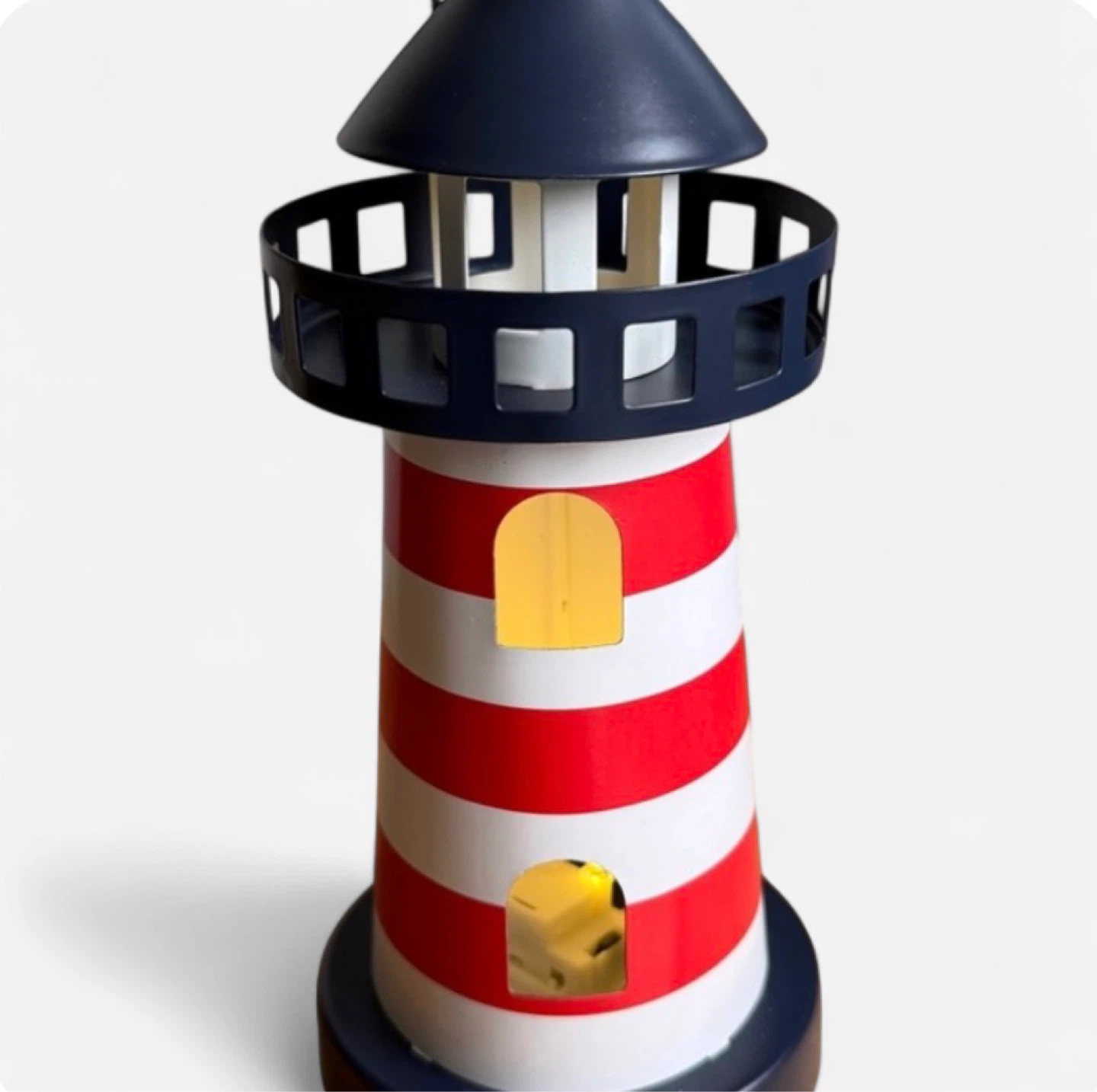 Decorative Lighthouse Lantern with LED Light - photo 2