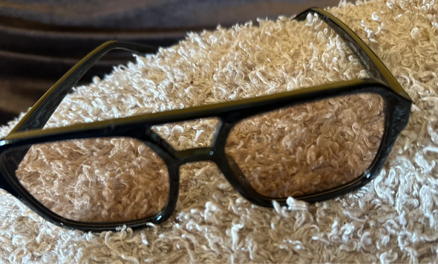 Black Aviator Style Glasses KD98062 - photo 3