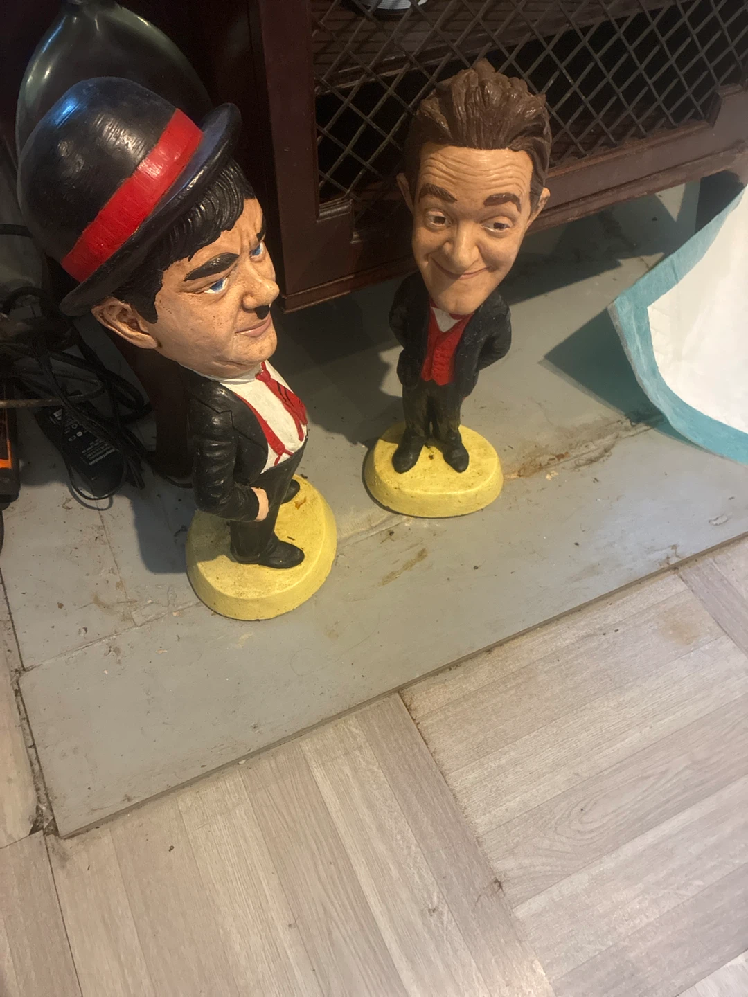 Vintage Bobblehead Figurines Set