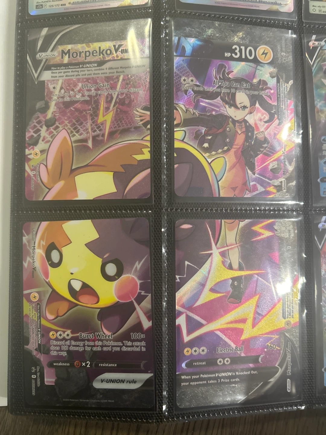 Pokemon - Morpeko V (Set of 4)