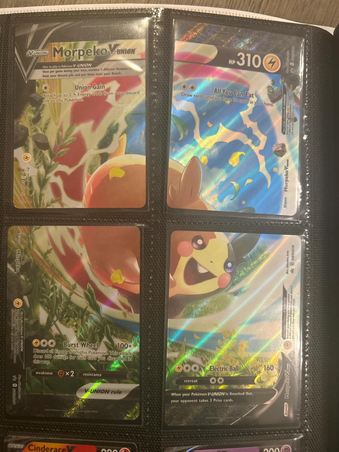 Pokemon - Morpeko V (Set of 4)