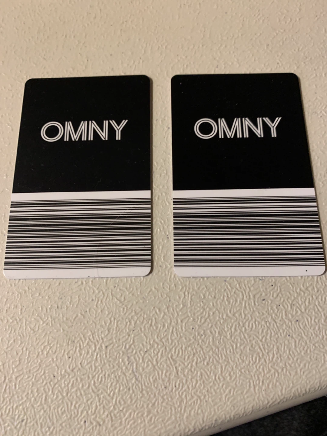 2 OMNY Cards