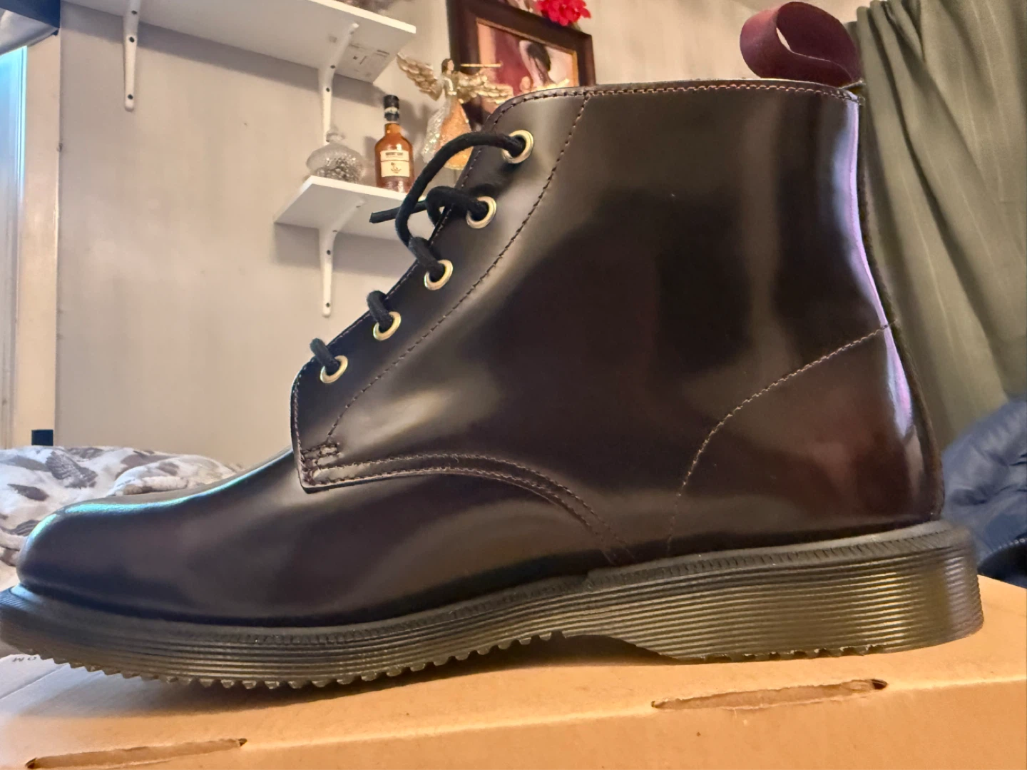 Dr. Martens Emmeline Arcadia Cherry Red Boots - photo 5