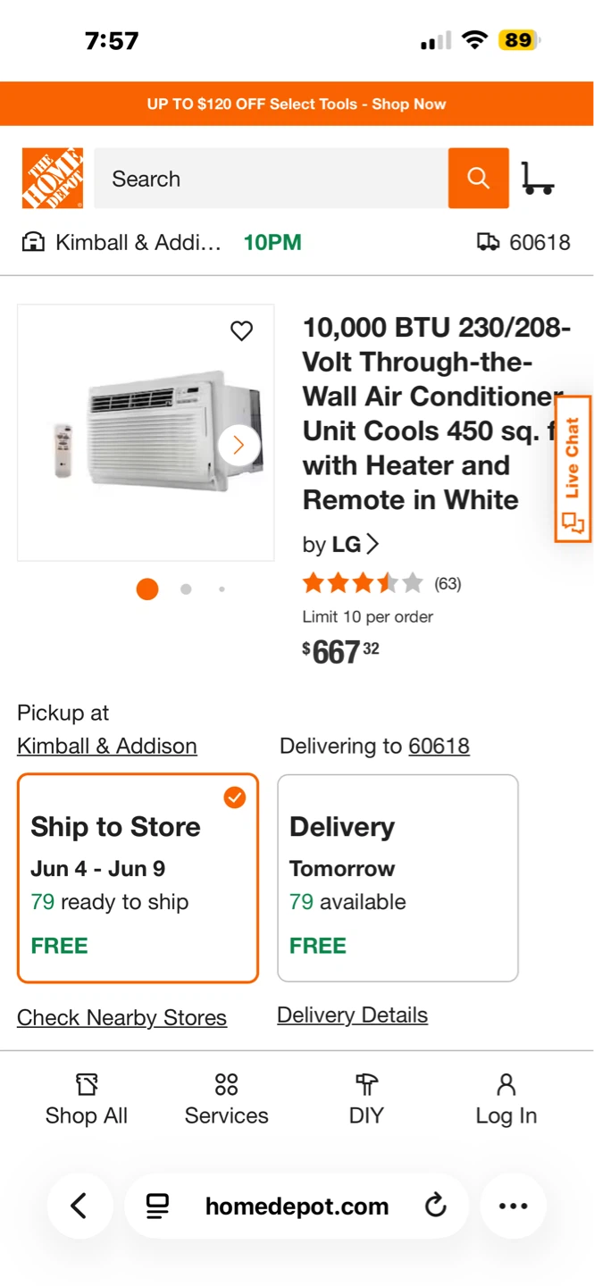 LG ThinQ Window Air Conditioner - photo 5