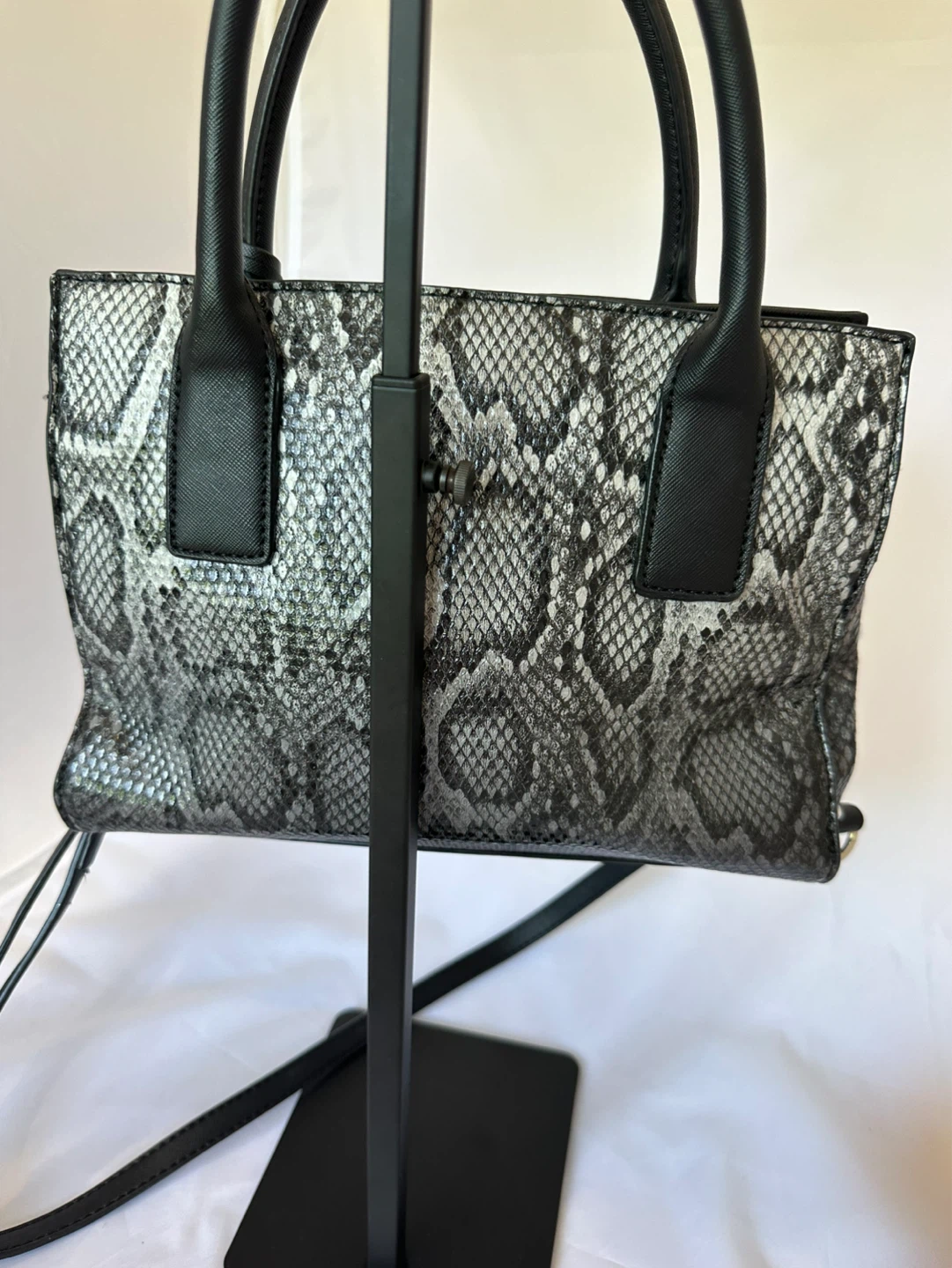 Nine West Snake Satchel Tote Purse - photo 3
