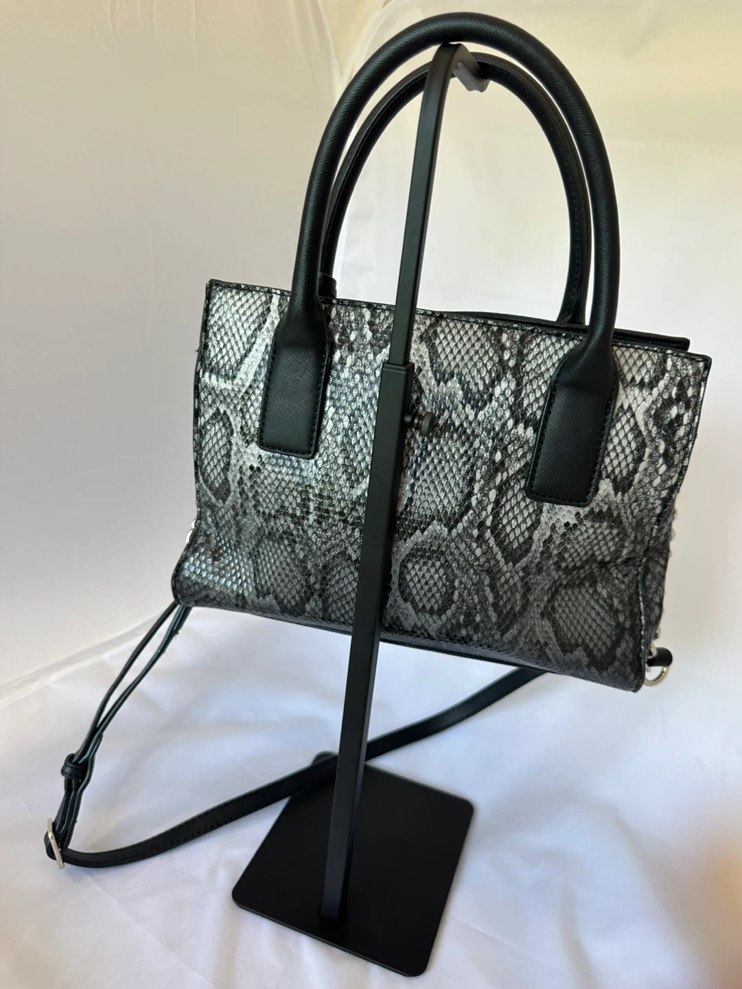 Nine West Snake Satchel Tote Purse - photo 4