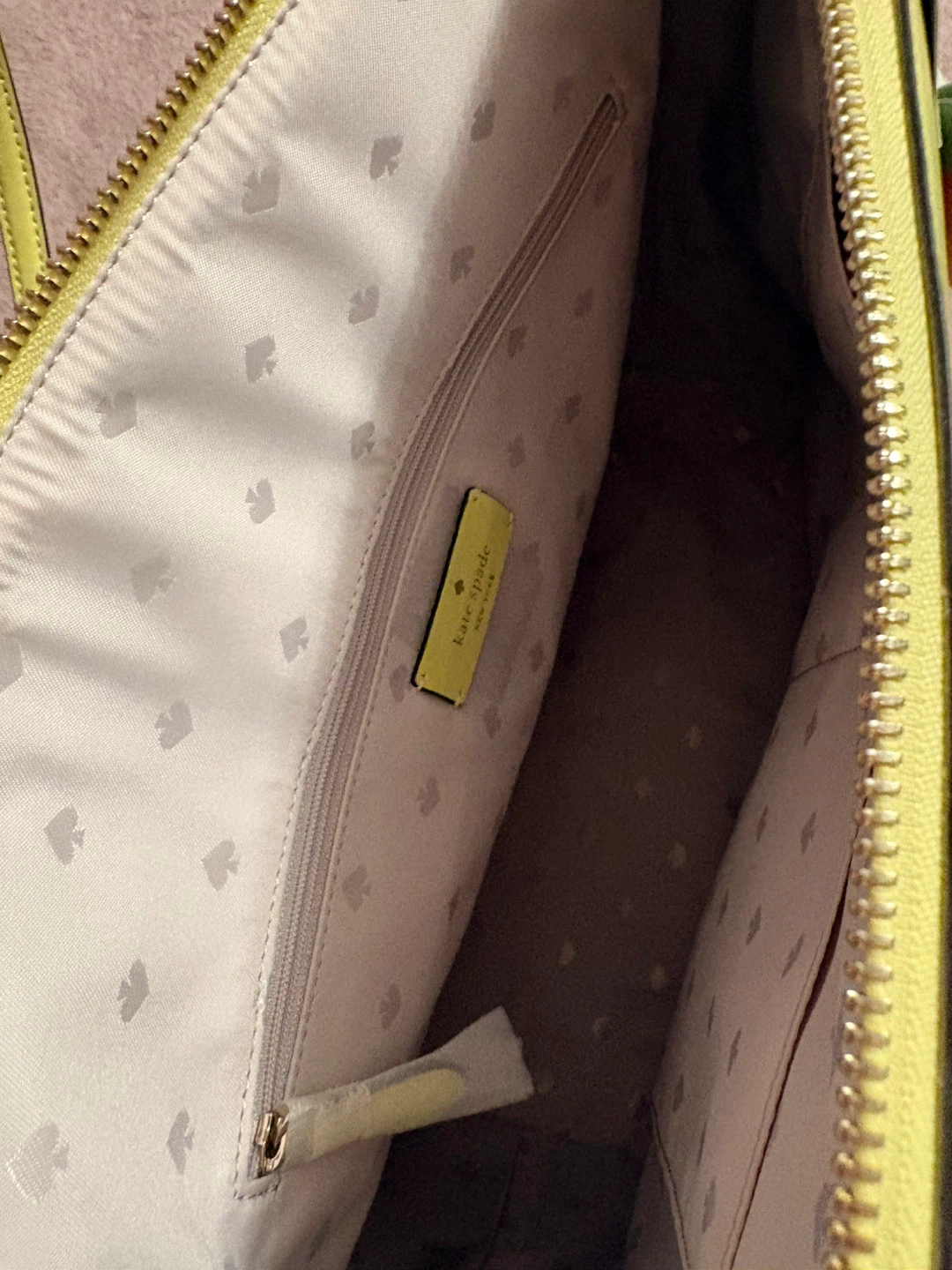 Kate Spade Tote Bag with Strawberry Charm - Yellow - photo 3