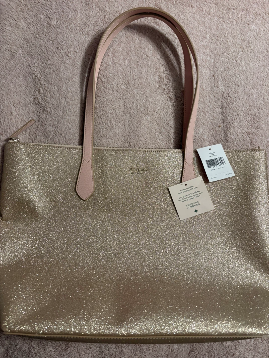 Kate Spade Glitter Tote Bag