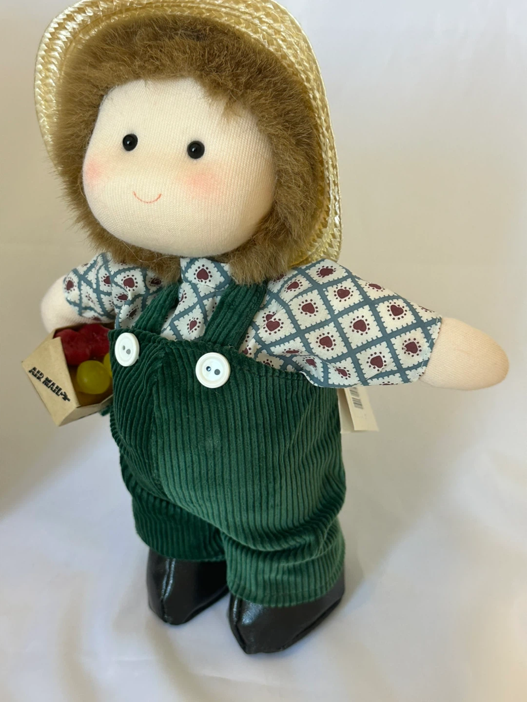 Vintage Dolmax Wind-Up Musical Doll w/ Original Box Works - photo 3