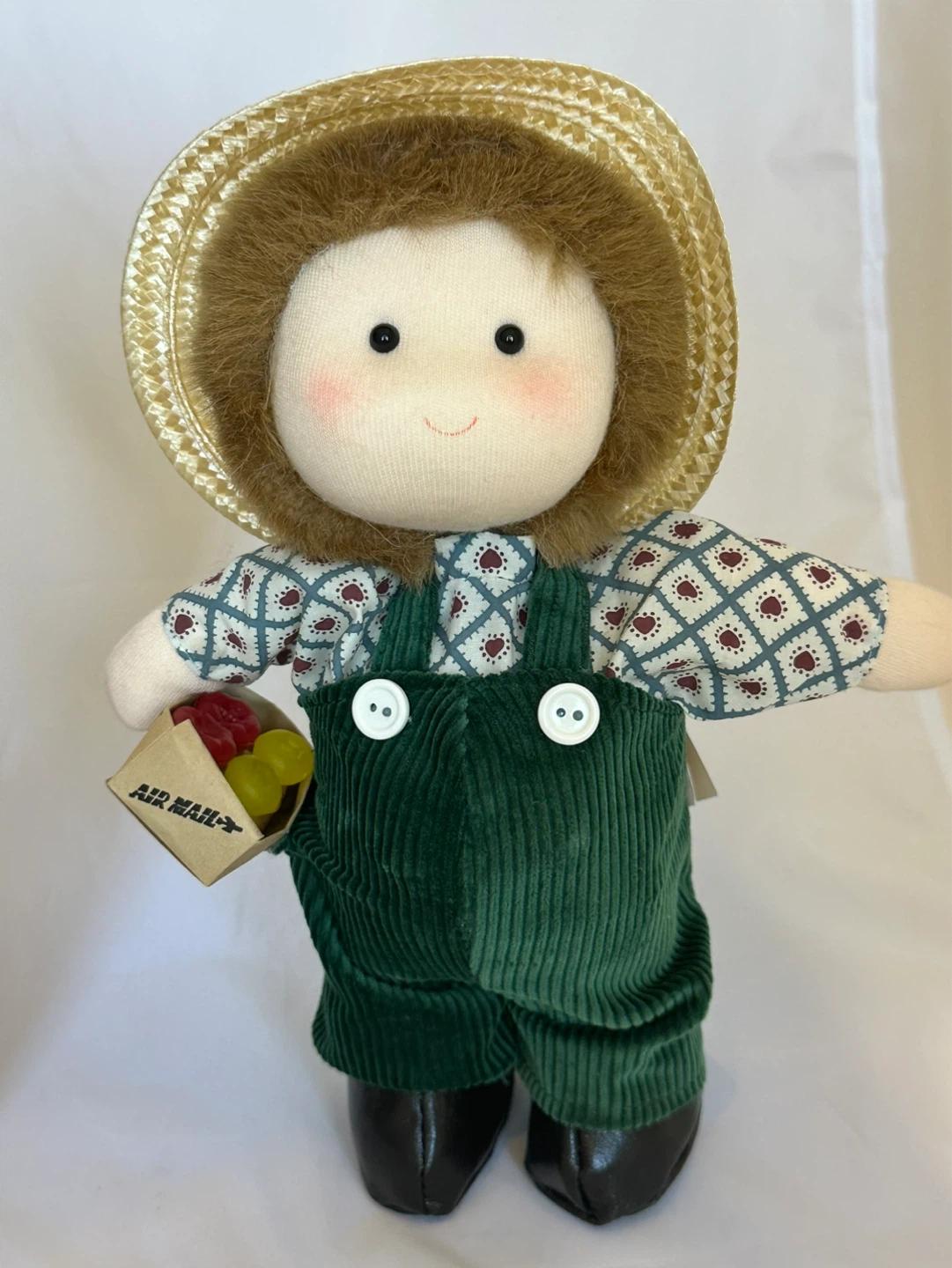 Vintage Dolmax Wind-Up Musical Doll w/ Original Box Works - photo 2
