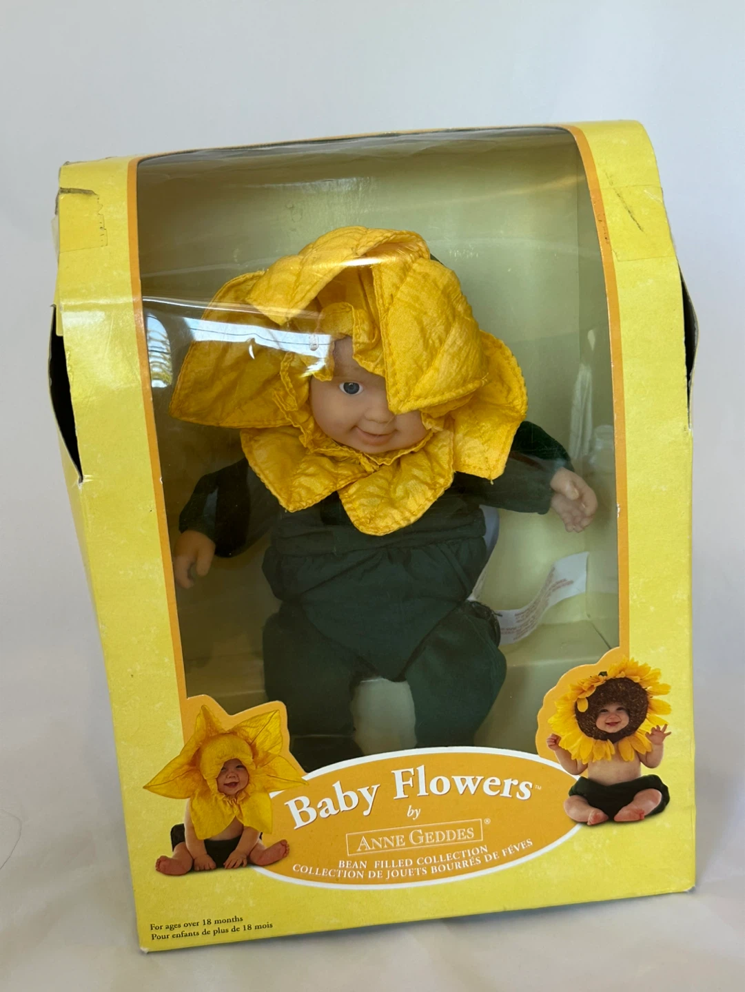Anne Geddes Baby Flowers Daffodil Doll 2006 Collection