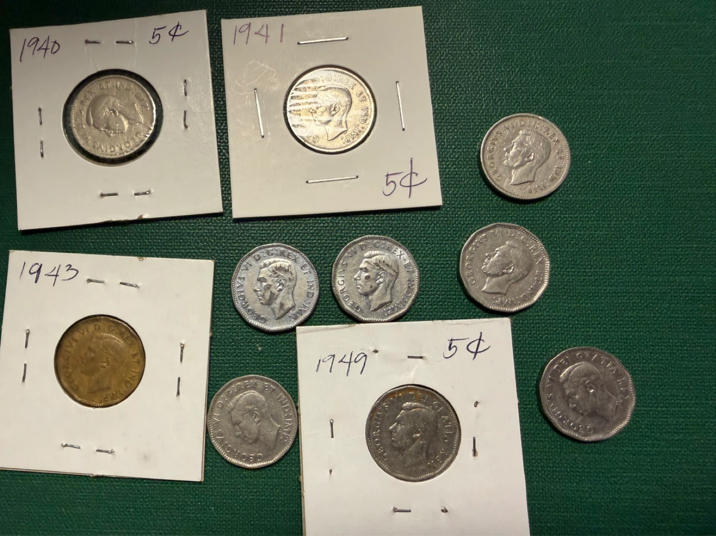 Collection of Canadian Nickels (Various Years) - photo 2
