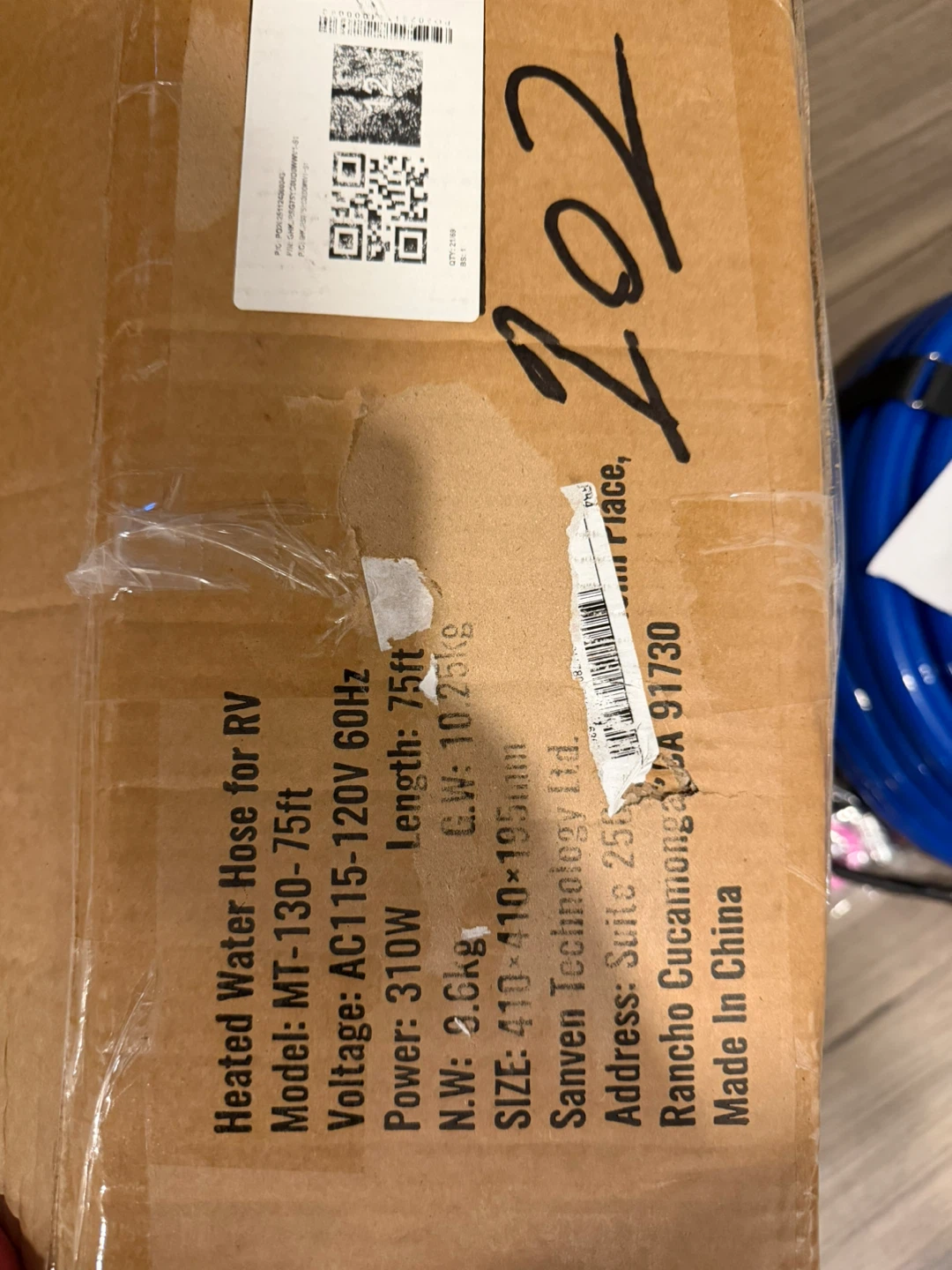 VEVOR Heated Water Hose for RV - 75ft