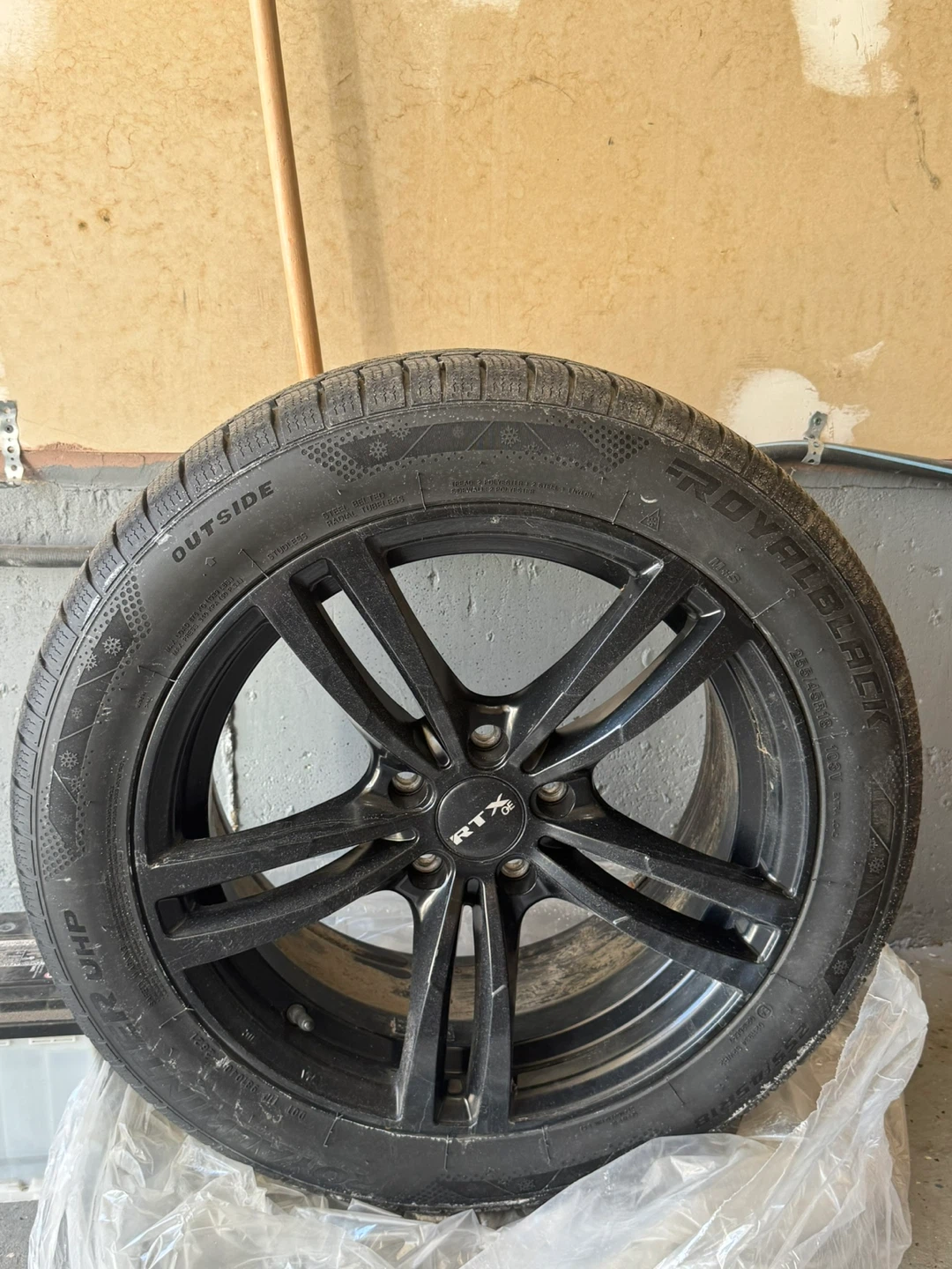 Royal Black 255/45R18 Tires (Set of 4)