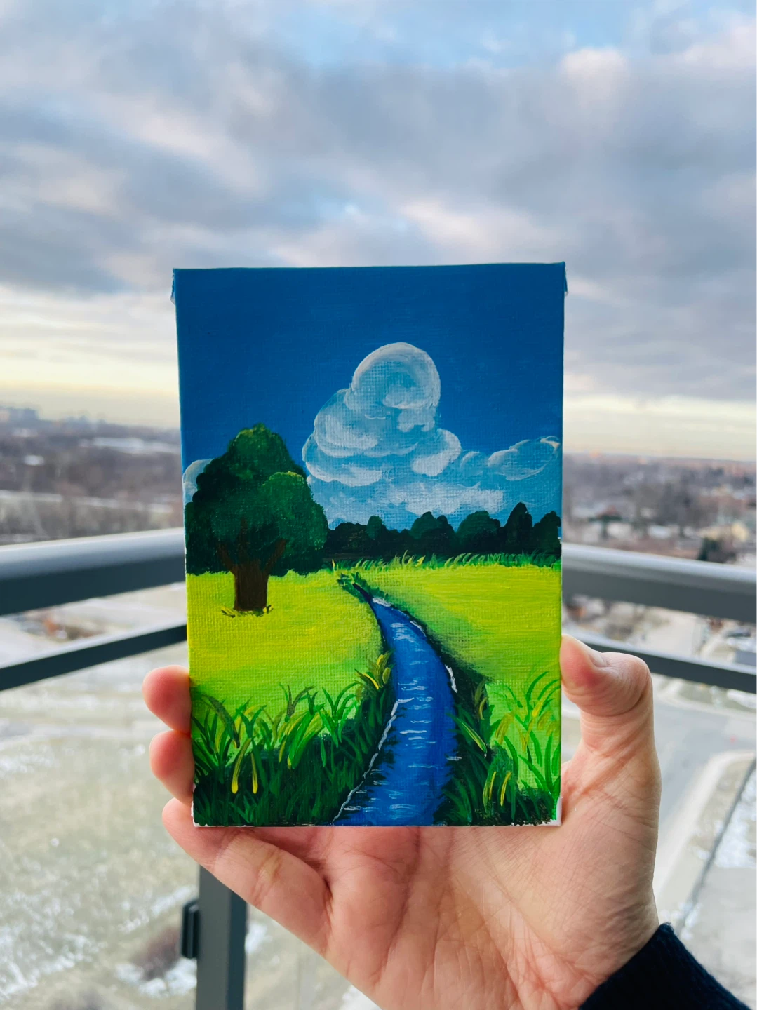 Hand-painted Canvas Art - photo 4