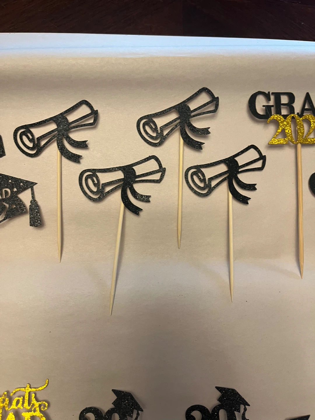Graduation Cupcake Toppers - Class of 2026 - photo 3