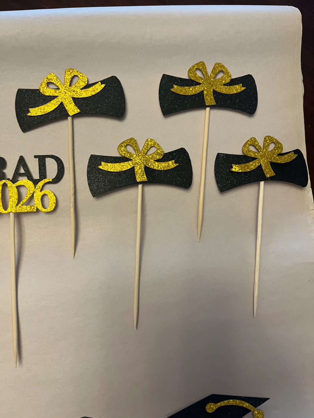 Graduation Cupcake Toppers - Class of 2026 - photo 5