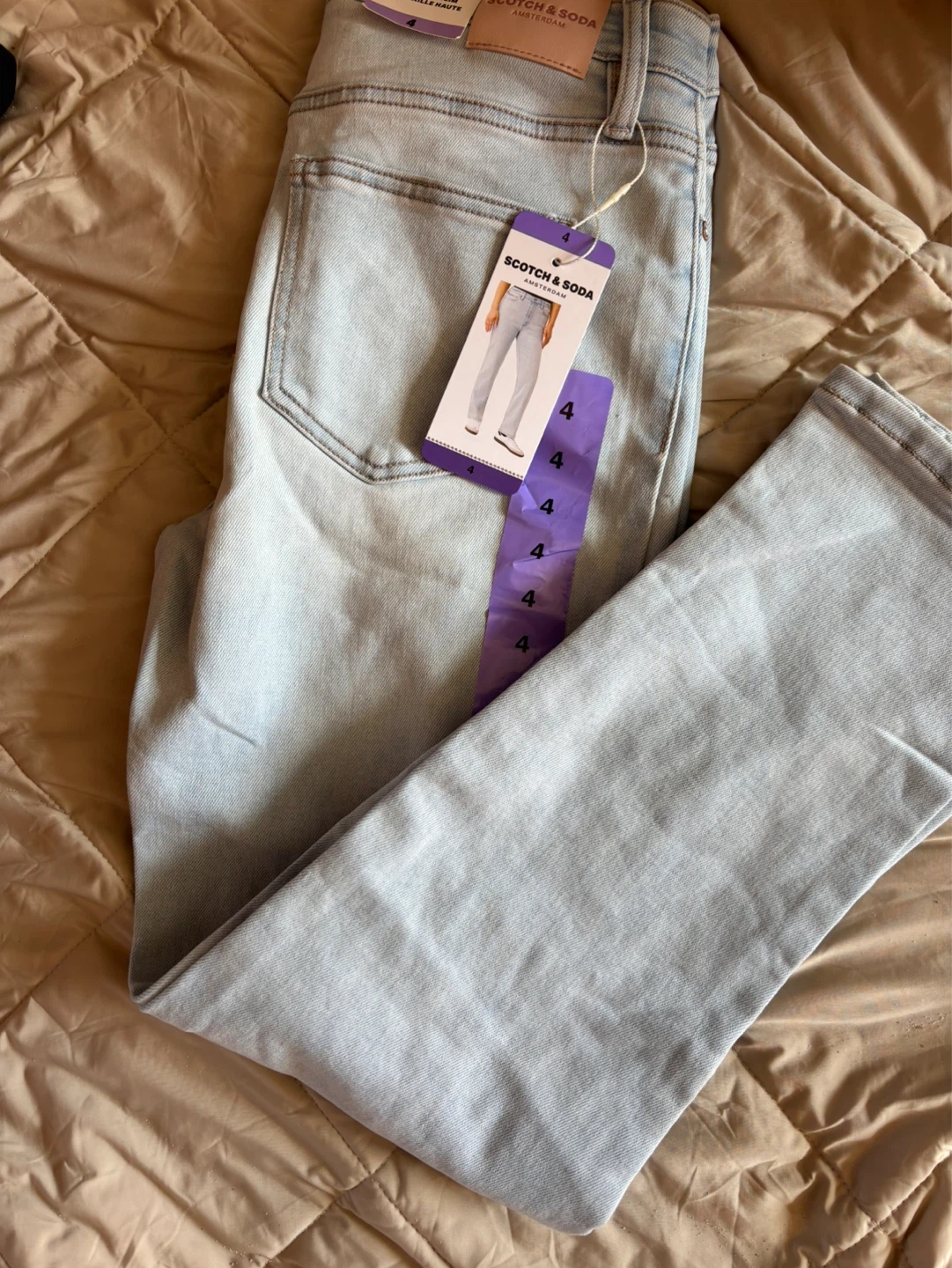 Scotch & Soda High Rise Slim Jeans Size 4 - photo 2