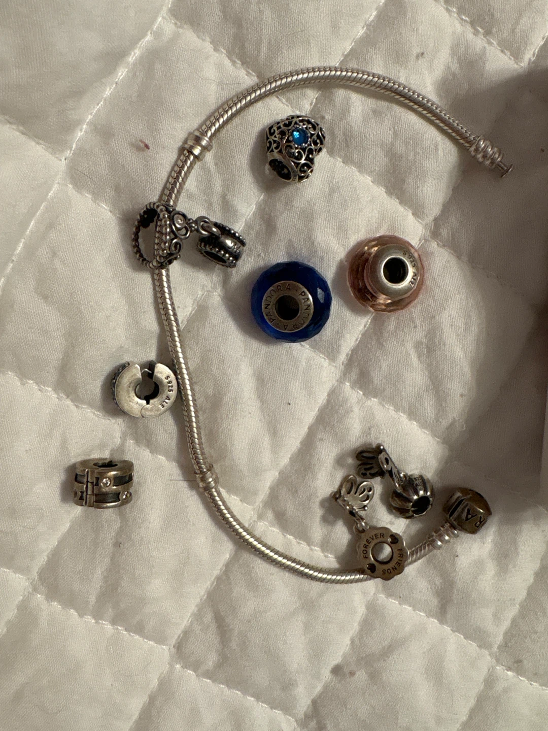 Pandora Bracelet with Charms