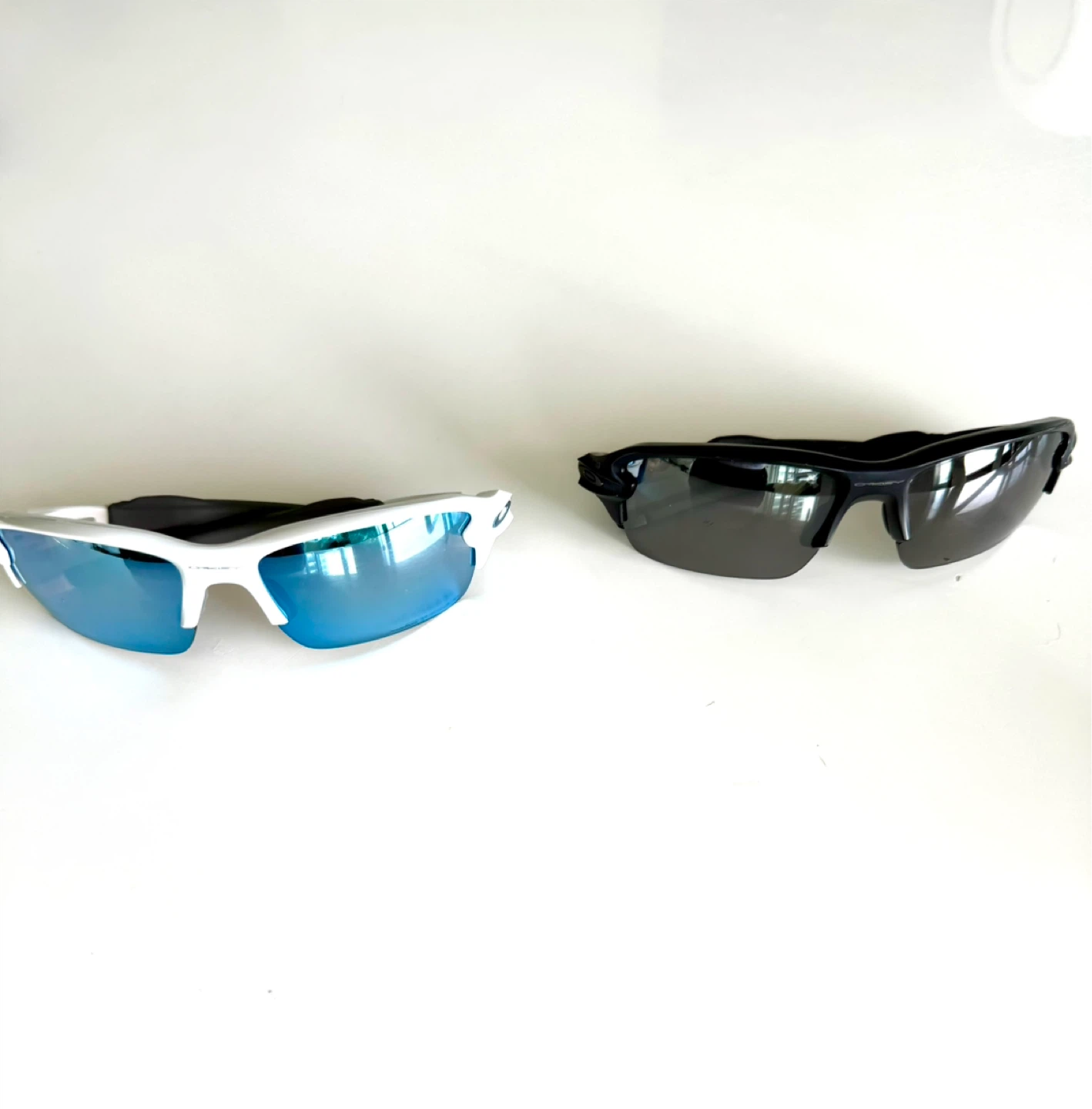 Two pairs of Oakley Flak XS (Youth Fit) sunglasses
