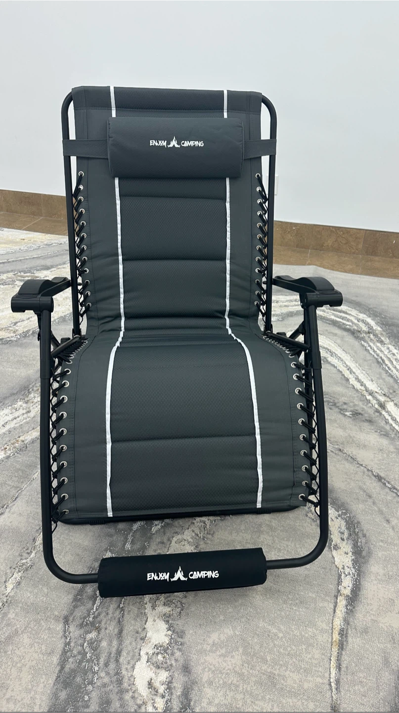 Enjoy Camping XXL Zero Gravity Chair - Dark Grey - photo 2