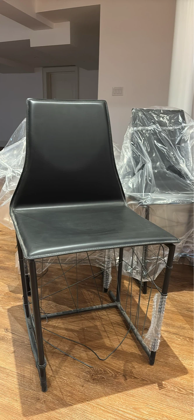 NEW Set of 5 Black Dining Chairs - photo 2