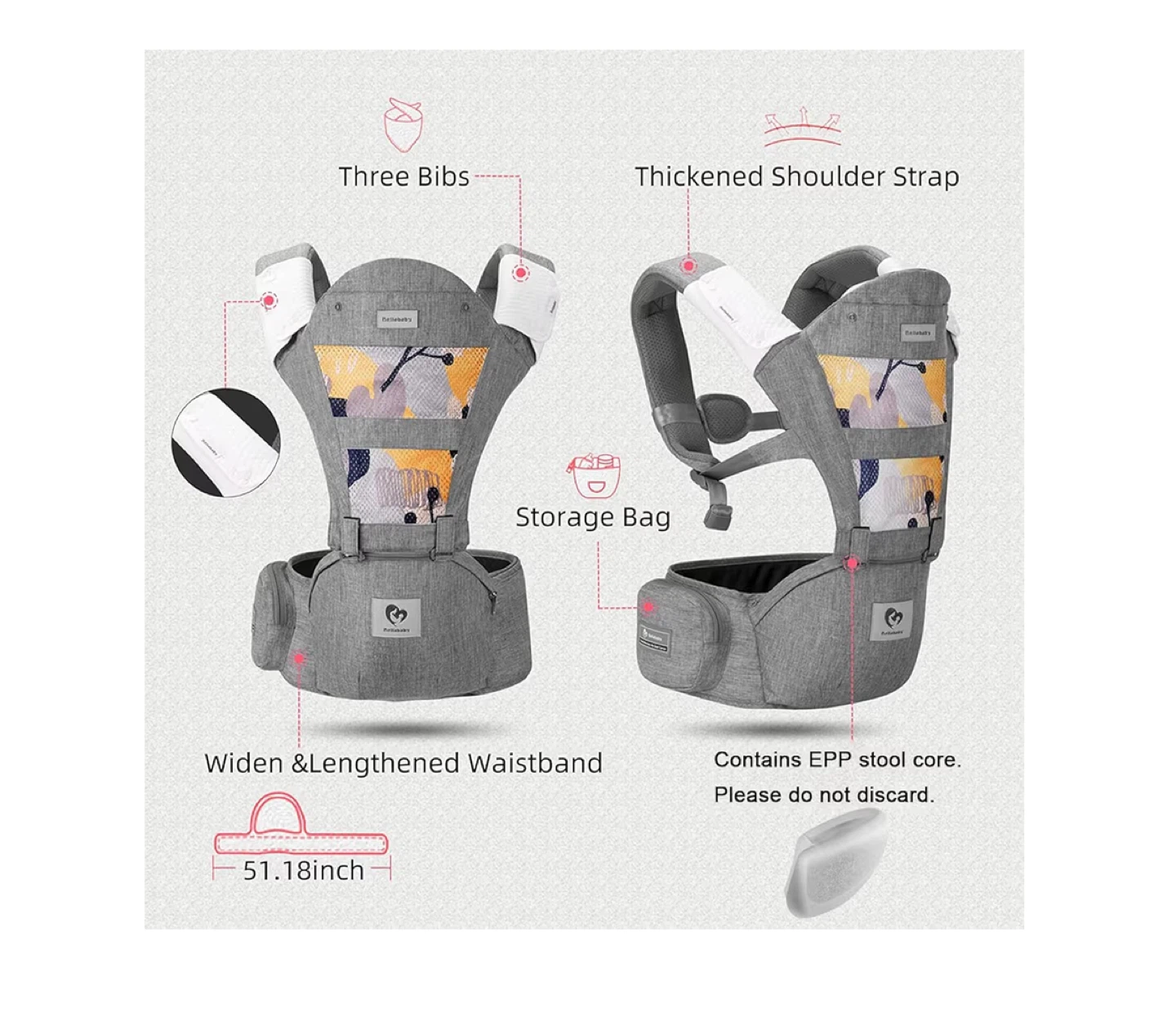 Bella Baby Carrier - photo 4