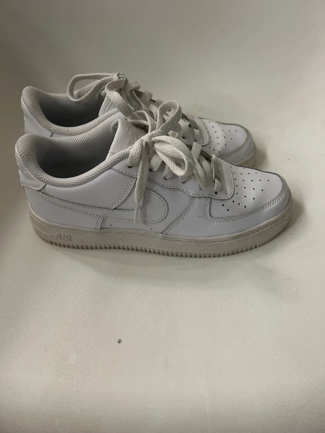 Nike Air Force 1 White Sneakers - photo 2