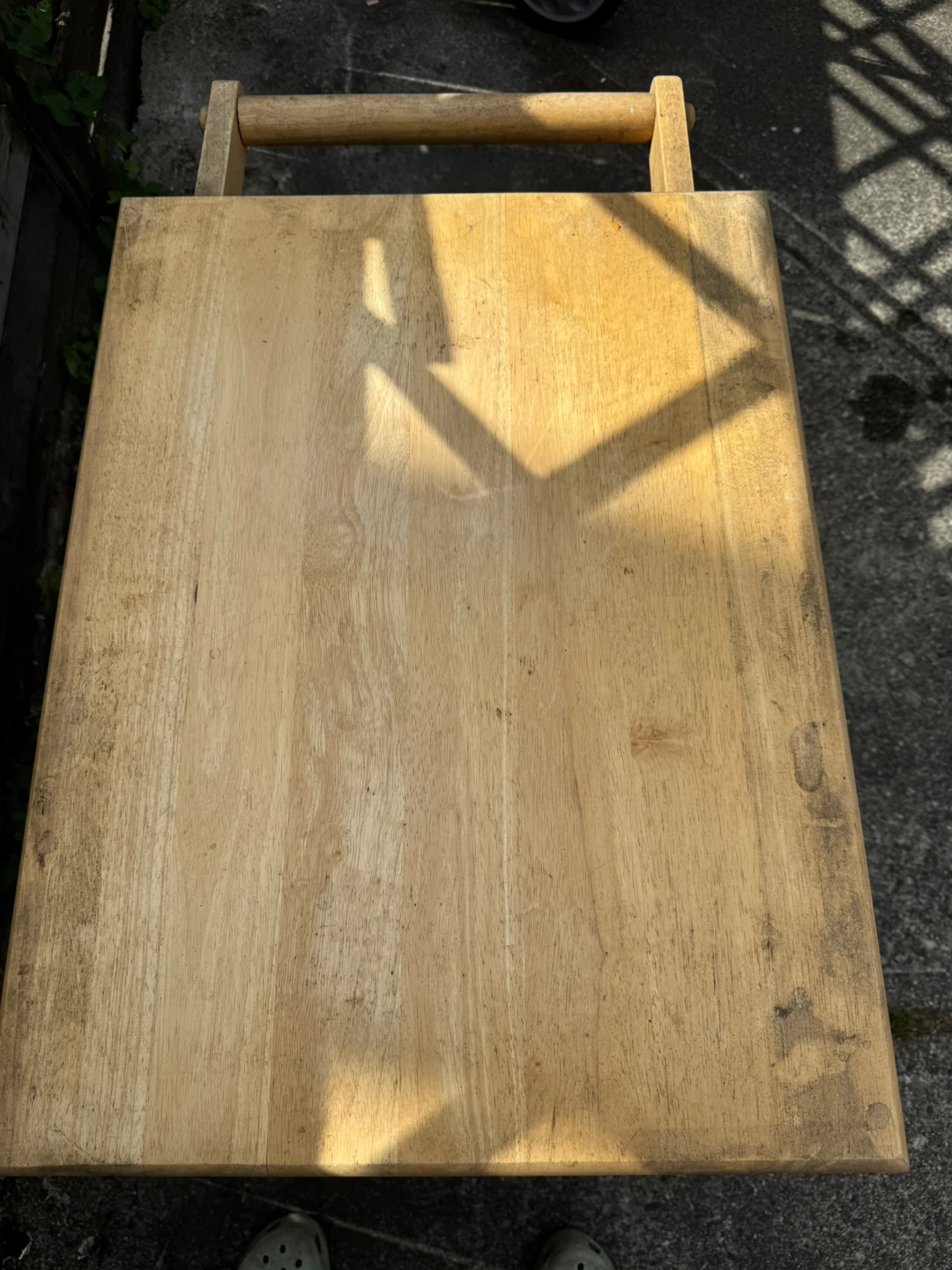 Wooden Kitchen Cart with Wheels - photo 2
