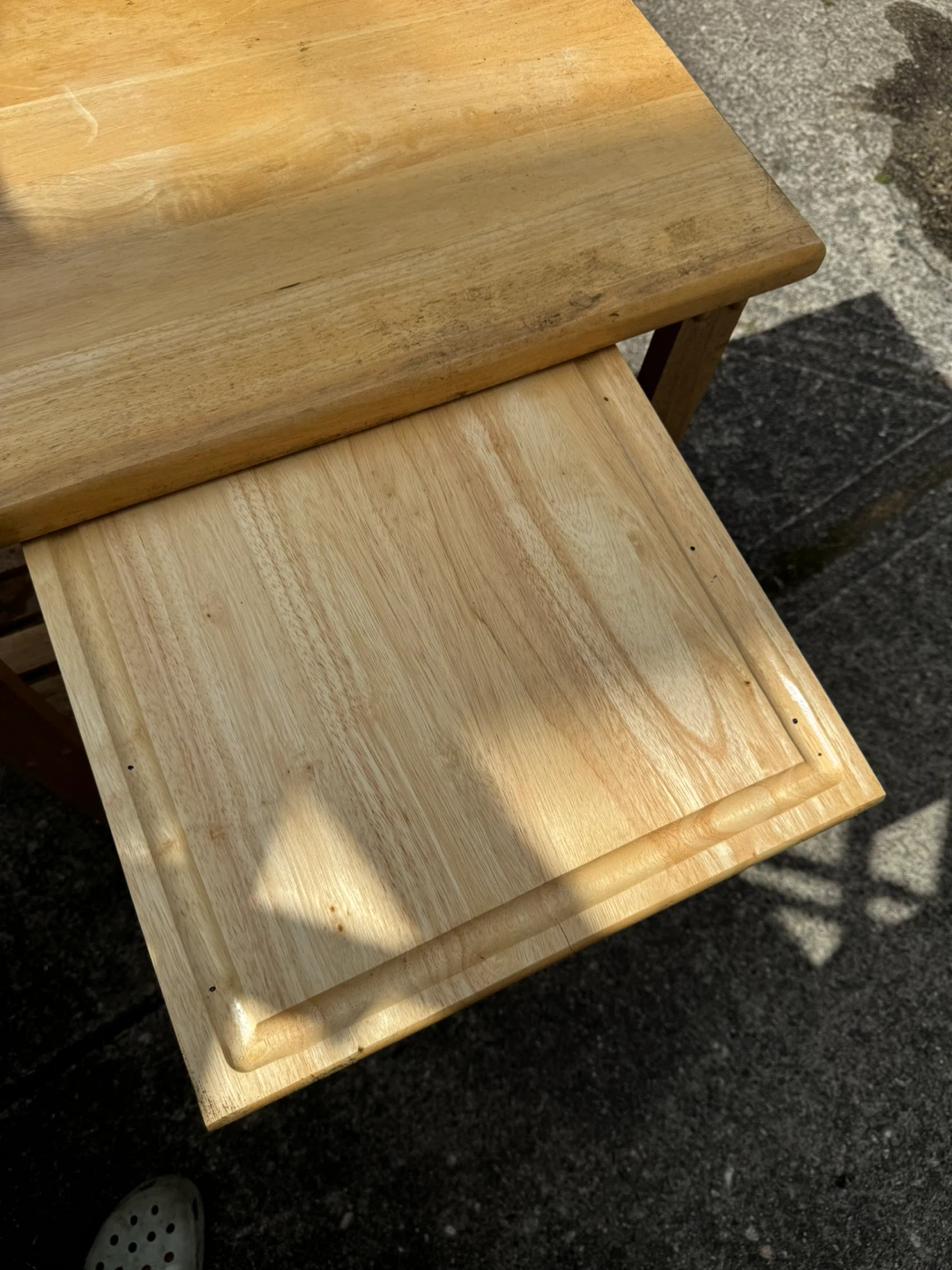 Wooden Kitchen Cart with Wheels - photo 3