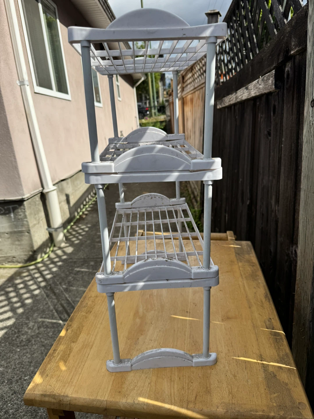 3-Tier Wire Shelf Rack