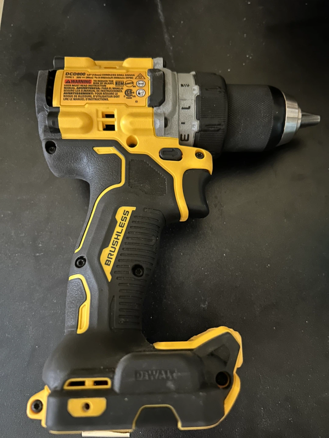 DEWALT DCD800 Brushless 20V xr - photo 2