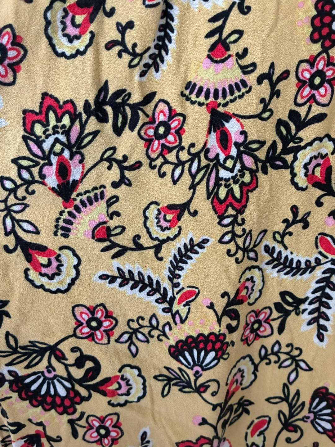 Yellow Floral Maxi Dress - photo 2