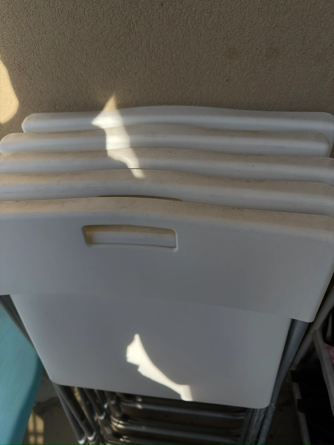 White Folding Chairs (Set of 4)ikea - photo 3