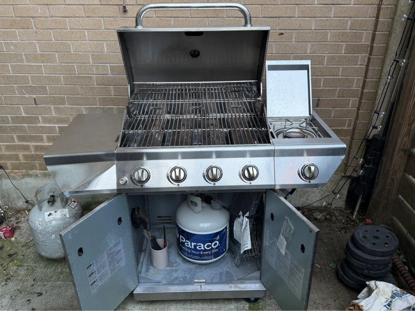 Nexgrill 4-Burner Propane Gas Grill with Side Burner - photo 5