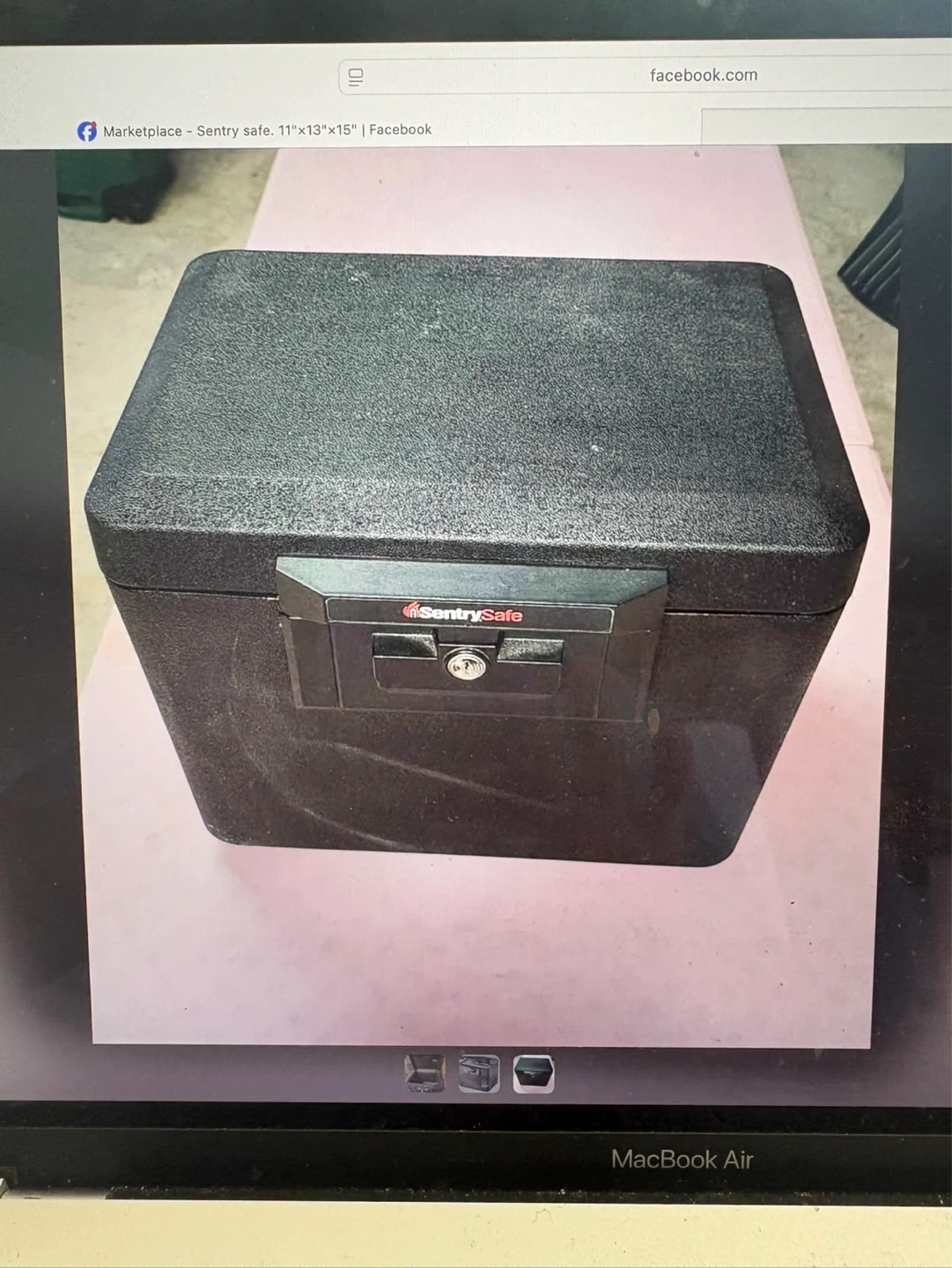 SentrySafe Security Safe