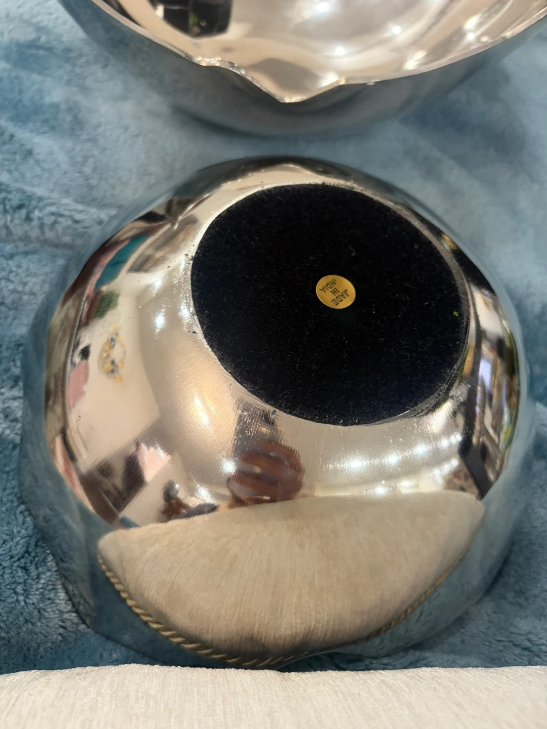 Set of 2 Decorative Silver Bowls - photo 3