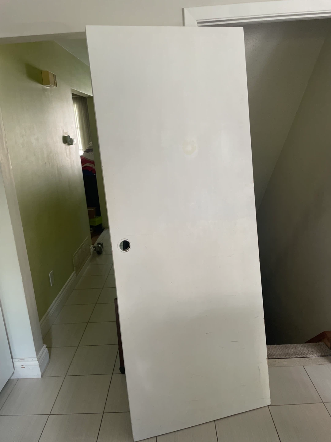 White Interior Door
