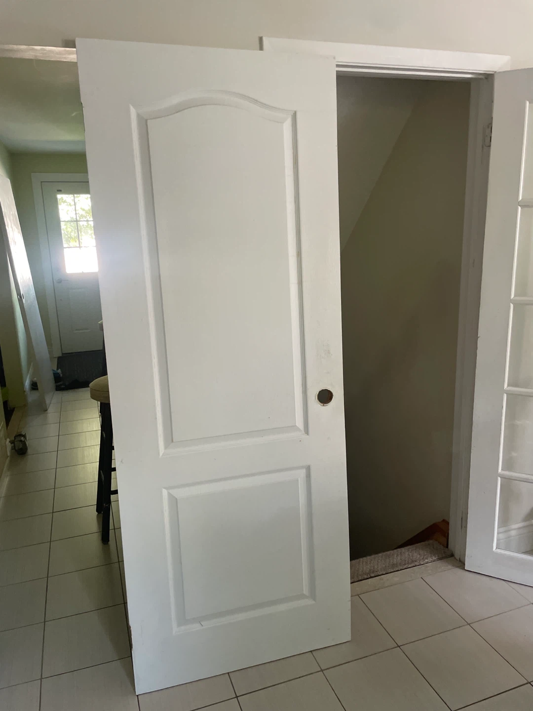 White Interior Door